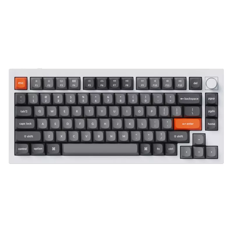 Keychron Double-Shot PBT OSA sada klávesových čiapok, sivá