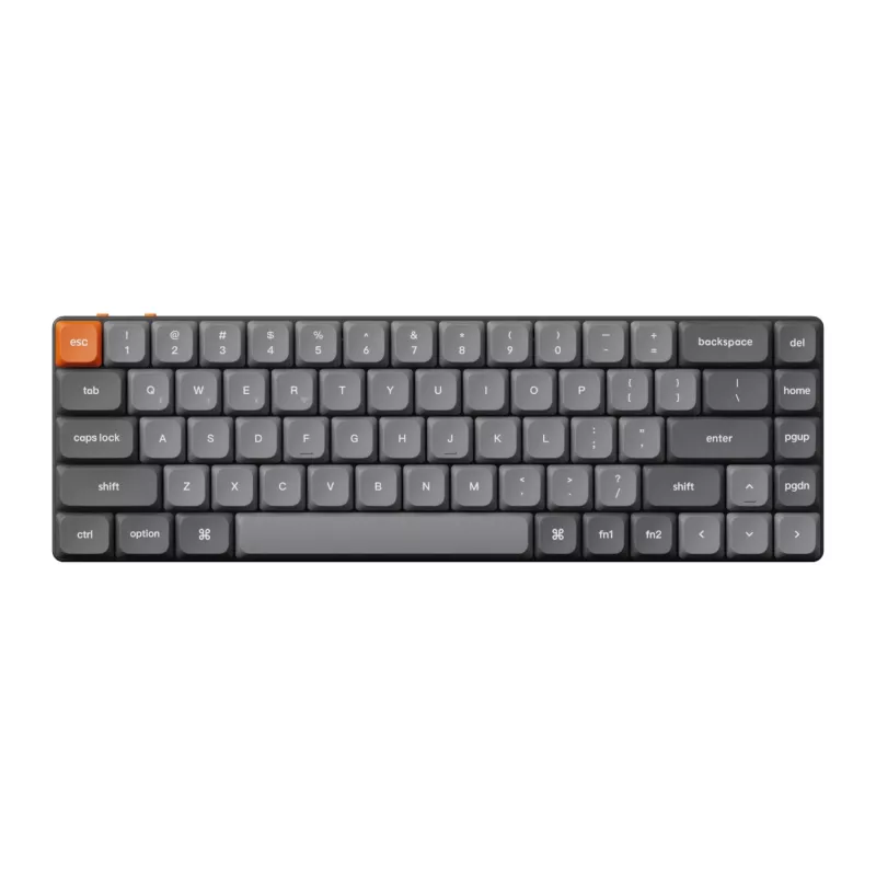 Keychron K7 Max QMK/VIA 65% bezdrôtová custom mechanická klávesnica | hnedé spínače