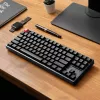 Keychron K8 QMK 80% TKL bezdrôtová mechanická klávesnica V2 Red Switches - čierna