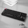 Keychron K8 QMK 80% TKL bezdrôtová mechanická klávesnica V2 Red Switches - čierna
