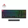 Keychron K8 QMK 80% TKL bezdrôtová mechanická klávesnica V2 Red Switches - čierna