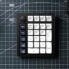Keychron Q0 Max QMK Gateron Jupiter Banana RGB bezdrôtová custom numerická klávesnica Shell biela