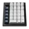 Keychron Q0 Max QMK Gateron Jupiter Banana RGB bezdrôtová custom numerická klávesnica Shell biela