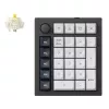 Keychron Q0 Max QMK Gateron Jupiter Banana RGB bezdrôtová custom numerická klávesnica Shell biela