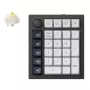Keychron Q0 Max QMK Gateron Jupiter Banana RGB bezdrôtová custom numerická klávesnica Shell biela