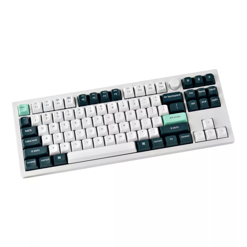 Keychron Q3 HE QMK 80% bezdrôtová custom mechanická klávesnica (Nebula Switch) - Shell White