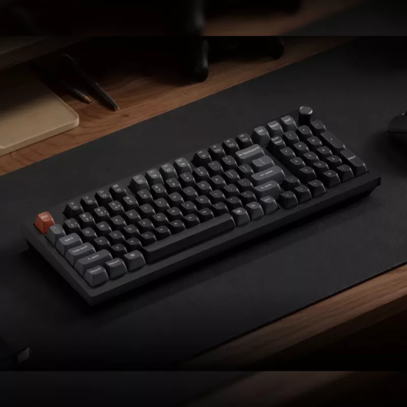 Keychron V5 Ultra 96% 8K Red Switch Hot-Swappable Silk POM RGB bezdrôtová klávesnica