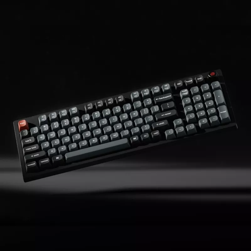Keychron V5 Ultra 96% 8K Red Switch Hot-Swappable Silk POM RGB bezdrôtová klávesnica