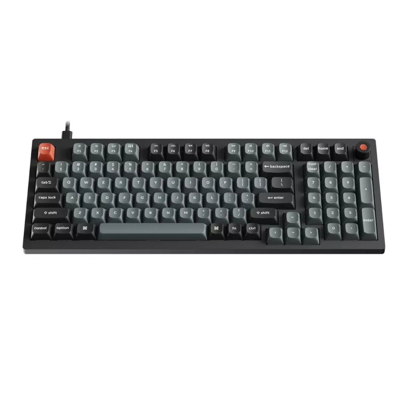 Keychron V5 Ultra 96% 8K Red Switch Hot-Swappable Silk POM RGB bezdrôtová klávesnica
