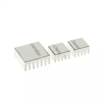 KING MOD SERVICE Raspberry Pi Sada chladičov - strieborná
