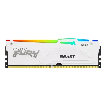 Kingston FURY Beast White RGB EXPO 32GB DDR5-6400 CL32 DIMM pamäť
