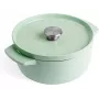 KitchenAid pekáč zo smaltovanej liatiny 22 cm, pistáciová