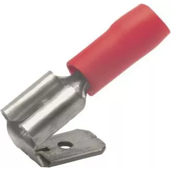 Klauke 720AZ plochá konektorová objímka s odbočkou, 6,3 x 0,8 mm, 180°, 0,5-1 mm²