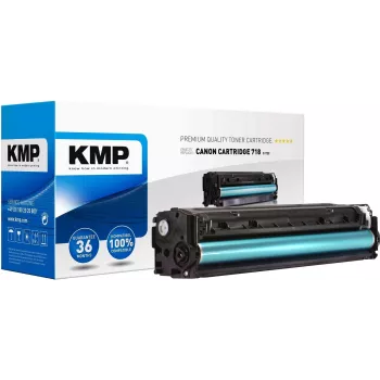 KMP C-T22 žltá kompatibilná tonerová kazeta (náhrada za Canon 718) - 2900 strán - pre Canon Color Imageclass LBP-7660, MF-8380, i-SENSYS LBP-7200C, 7200CDN, 7200CN, MF-8330CDN, 8350CDN
