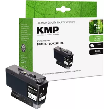 KMP atramentová kazeta Brother LC426XLBK čierna 6000 strán repasovaná
