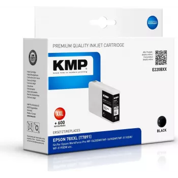 KMP E220BXX - 80 ml - High Yield - čierna - kompatibilná - atramentová kazeta (alternatíva k Epson T7891) pre Epson WorkForce Pro WF-5110DW, WF-5190DW, WF-5620DWF, WF-5690DWF