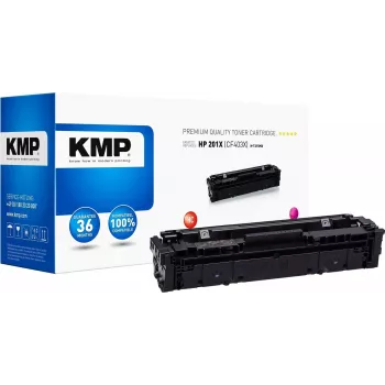 KMP H-T215MX High Yield purpurová kompatibilná tonerová kazeta (alternatíva k HP 201X, HP CF403X) pre HP Color LaserJet Pro M252dn, M252dw, M252n, MFP M277c6, MFP M277dw, MFP M277n