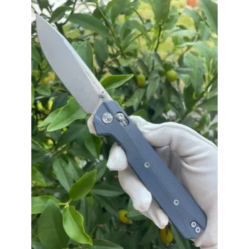 Nôž KNIVESPL The First modrý G10 14C28N