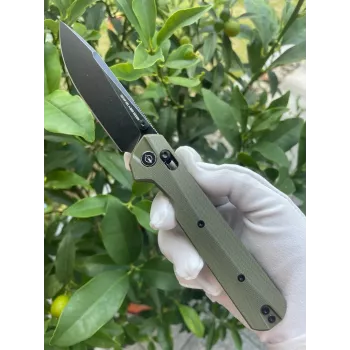 Nôž KNIVESPL The First OD Green G10 14C28N