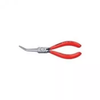KNIPEX 31 21 160 špicaté kliešte s bočným strihačom (rádiové kliešte) 160 mm s viackomponentnými rukoväťami