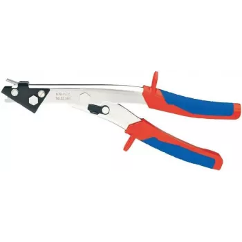 KNIPEX nožnice na plech 90 55 280 - 280 mm, strihajú oceľ do 1,2 mm, meď/hliník do 1,7 mm, plast do 2,0 mm