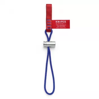 KNIPEX pracovný upevňovací pás 00 50 11 T BK - 1,5 m PU držiak s karabínou s poistkou, max. 1,5 kg