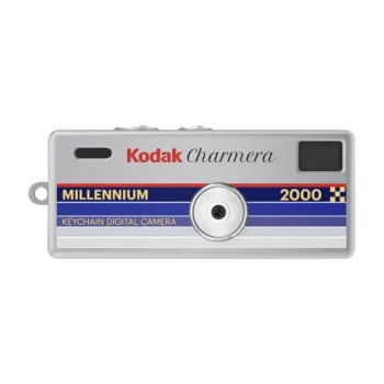 KODAK Charmera kľúčenka digitálny fotoaparát Millenium, 0,3 MP VGA, strieborný
