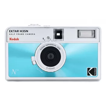KODAK EKTAR H35N HF filmový fotoaparát analógový fotoaparát sada s Kodak Ultramax, modrá