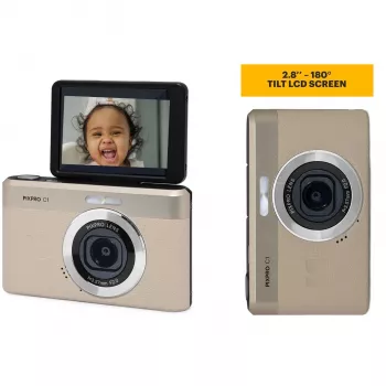 KODAK PIXPRO C1 kompaktný fotoaparát s Mobile Screen C1 béžová