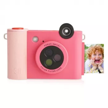 Kodak SMILE+ fotoaparát s okamžitou tlačou, 2x3 palca, Fuchsia