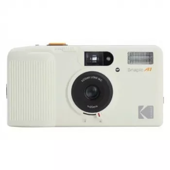 Kodak Snapic A1 35mm kamera na film, slonovinovo biela