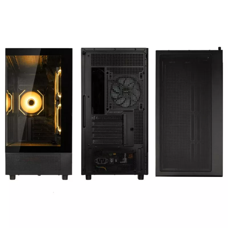 KOLINK GSI SmartAssembly ARGB sklenená Micro-ATX skriňa - 750W Gold