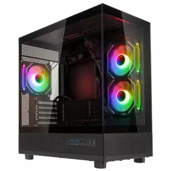 KOLINK GSI SmartAssembly ARGB sklenená Micro-ATX skriňa - 750W Gold