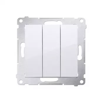KONTAK-SIMON Simon 54 biely spínací modul 10AX 250V s pružinovými svorkami