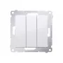 KONTAK-SIMON Simon 54 biely spínací modul 10AX 250V s pružinovými svorkami