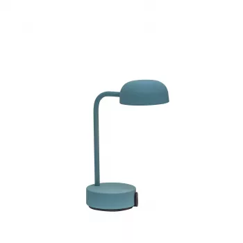 KOODUU FOKUS nabíjacia prenosná lampa, antická tyrkysová