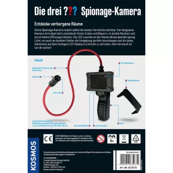 KOSMOS Die drei ??? špionážna kamera sada