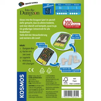 Kosmos Into the Dungeon Brain Games logická puzzle hra