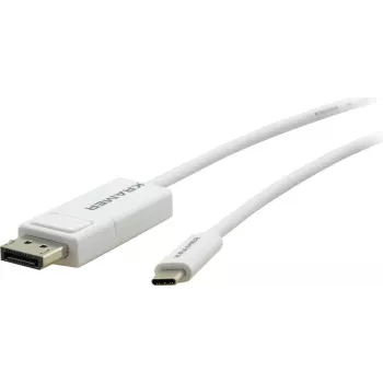 Kramer Electronics C-USBC/DPM-6 USB-C na DisplayPort adaptérový kábel, 1,8 m, biely 99-97211206