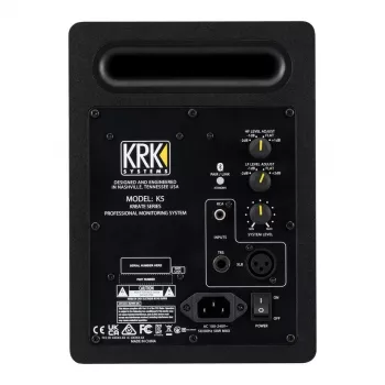 KRK Kreate 5 aktívny štúdiový monitor - 5,25 palcový woofer, 1 palcový výškový reproduktor, 100 W, Bluetooth 5.0