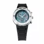 KRONOS K789.CN.5C unisex analógové quartz hodinky 40,5mm oceľové puzdro čierny kožený remienok