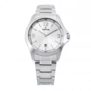 KRONOS pánske quartz analógové hodinky 786.8.105.19 42mm nerezový mesh náramok