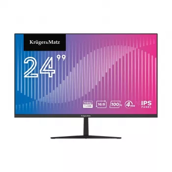 KRUGER & MATZ KM9901-MT24 24-palcový monitor, 100 Hz obnovovacia frekvencia