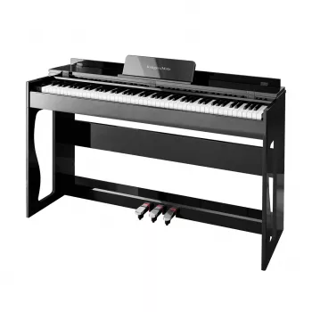 Kruger&Matz KMDP-135 digitálne piano, lesklá čierna