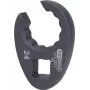 KS TOOLS 1/2 palca Crowfoot kľúč na brzdové potrubie, 24 mm (913.1304)