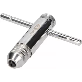 KS TOOLS 1/4 palca šesťhranný držiak bitov s prepínacou račňovou hlavou, 85mm, 72 zubov, chróm-vanád, DIN 3126 / ISO 1173 331.0660