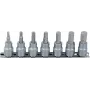 KS TOOLS 1/4 palca vnútorný šesťhranný bit-nástrčný set, 7-dielny, 2,5-8 mm (911.1544)