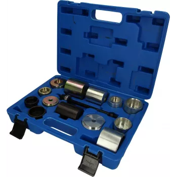 KS TOOLS 14-dielna sada náradia na demontáž a montáž silentblokov pre BMW BT672050