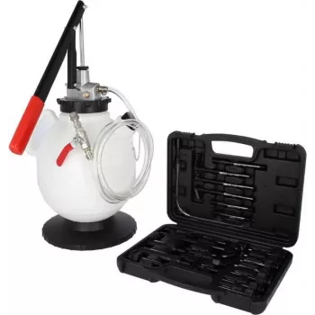 KS Tools 150.9105 univerzálna sada na plnenie prevodového oleja s 23-dielnym adaptérovým kitom