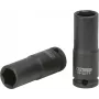 KS TOOLS 3/8 palca šesťhranný rázový nástrčný kľúč, dlhý, 17mm (515.1617)